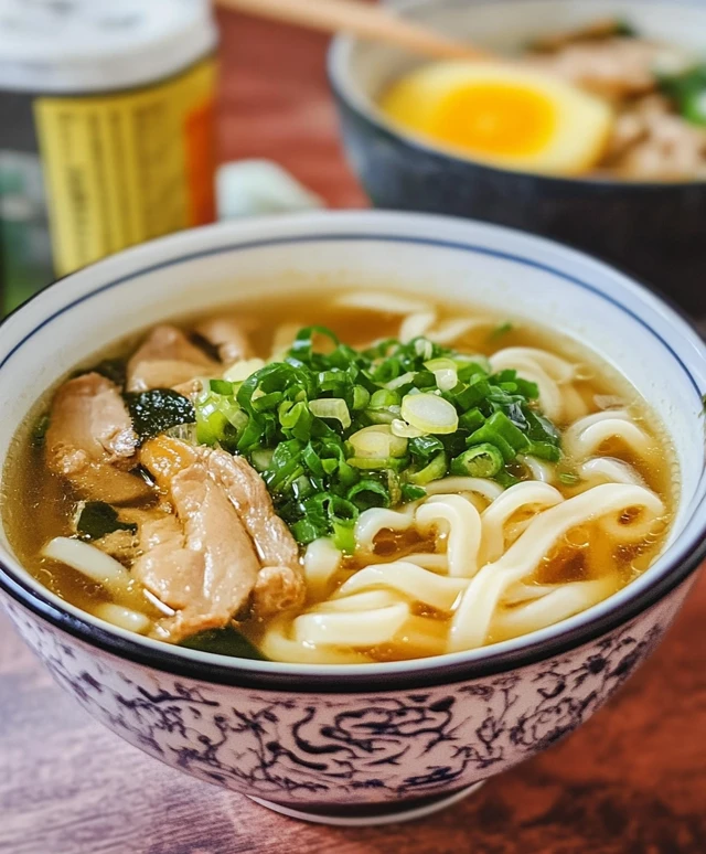 Udon Nudelsuppe