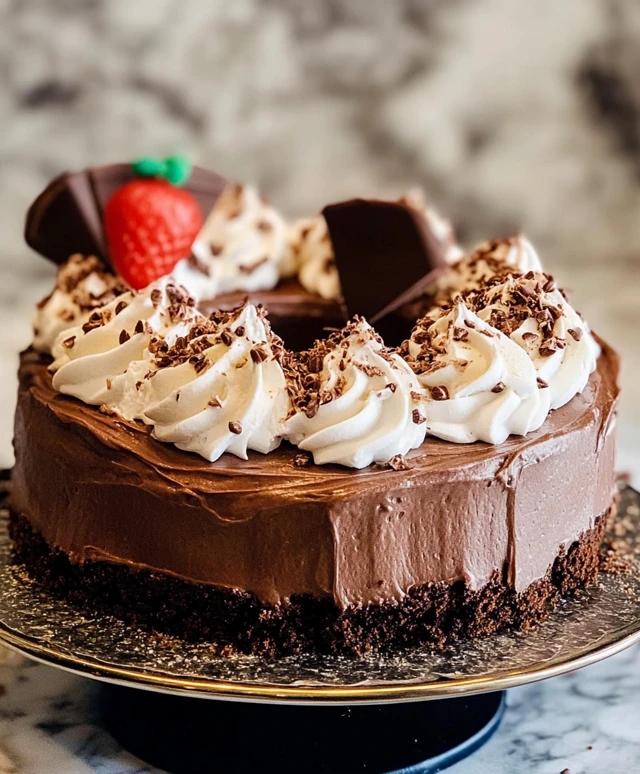 Nutella Kuchen mit Schlagsahne