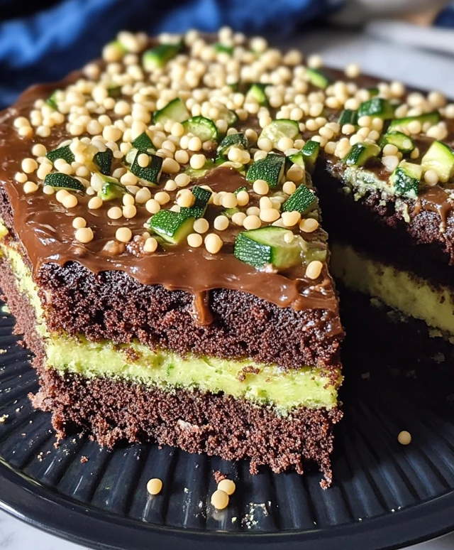 Zucchinikuchen saftig