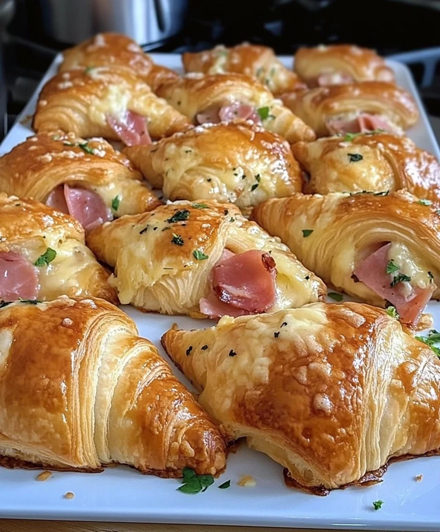 Schinken Gouda Hörnchen