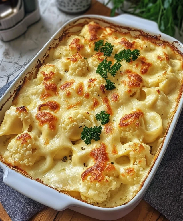 Tortellini Blumenkohl Auflauf